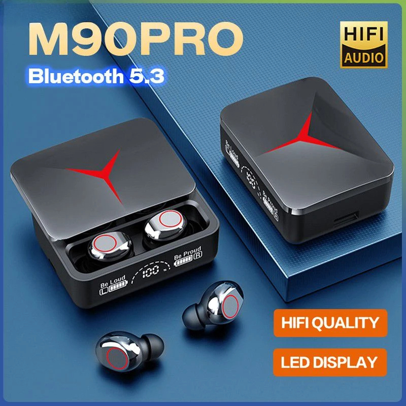 Wireless Earbuds Tws - TWS M90 Pro Wireless Headphone Gaming