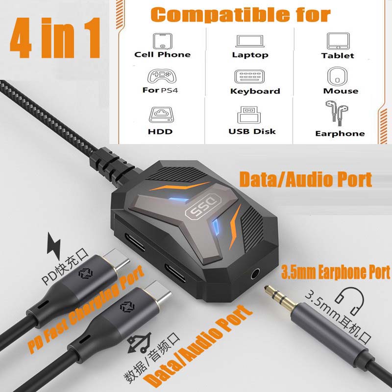 Usb C Earphone - Type C Splitter USB C to