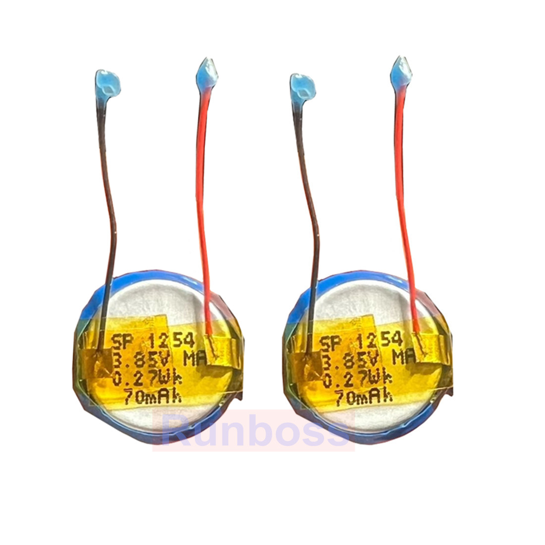 Wireless Earbuds Tws - 2-10PCS 1254 Rechargeable Battery 3.85V 70mAh