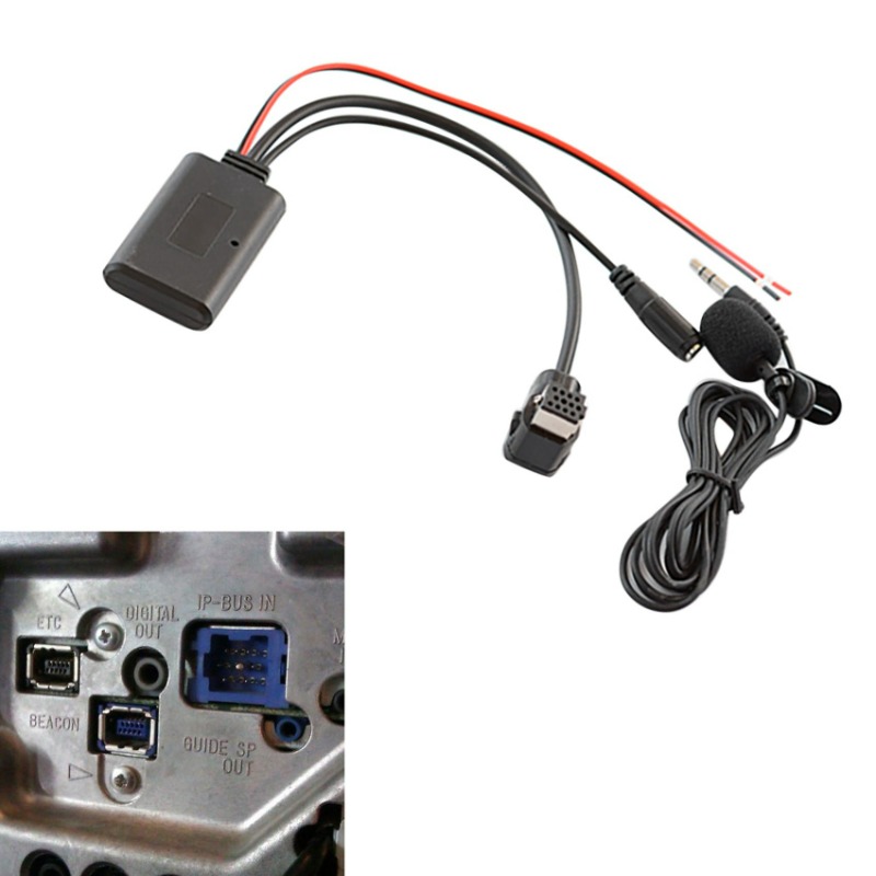 Bluetooth Adapter Receiver - For Pioneer IP-BUS 11Pin Bluetooth-compatible Aux