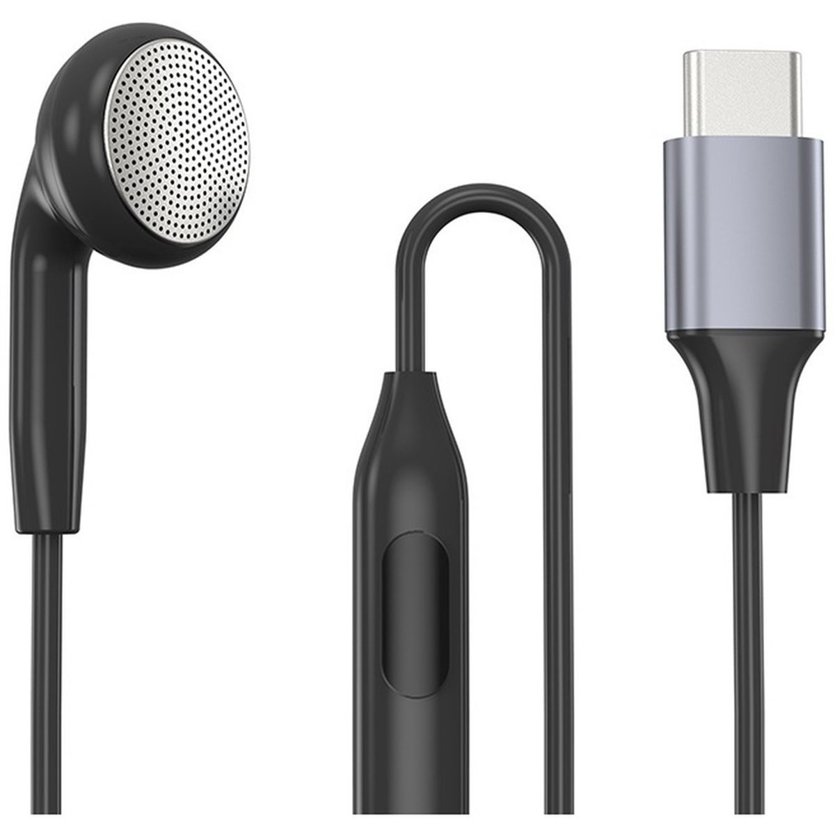 Usb C Earphone - DT75BG Type C Single Earbud with