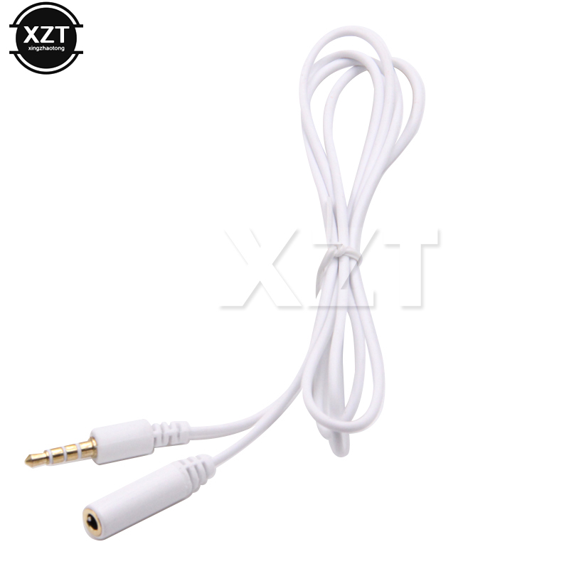 NEW 1M 3.5mm Male to Female 4  - Cable Extension 3.5 review and price