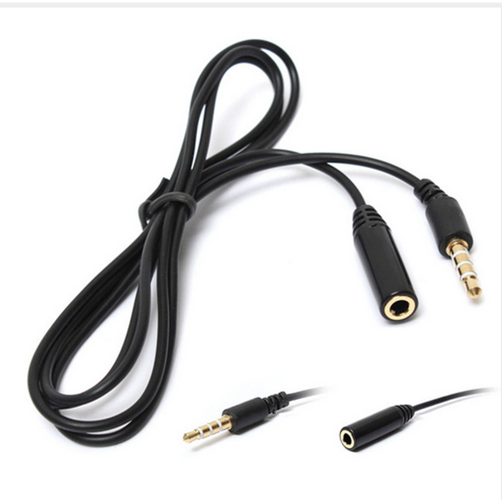 NEW 1M 3.5mm Male to Female 4  - Cable Extension 3.5 review and price