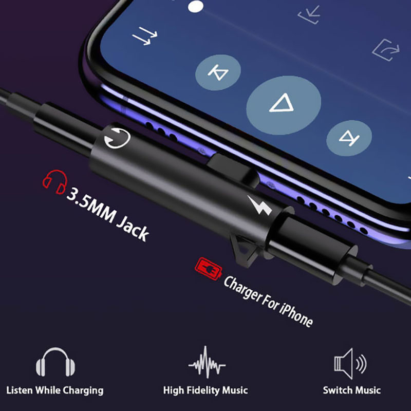 2 IN 1 Audio Charging Headphon - Earphone Splitter Jack review and price