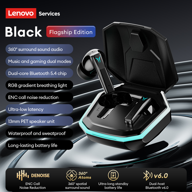 Lenovo GT105 Gaming Wireless E - Gaming Headset Rgb review and price
