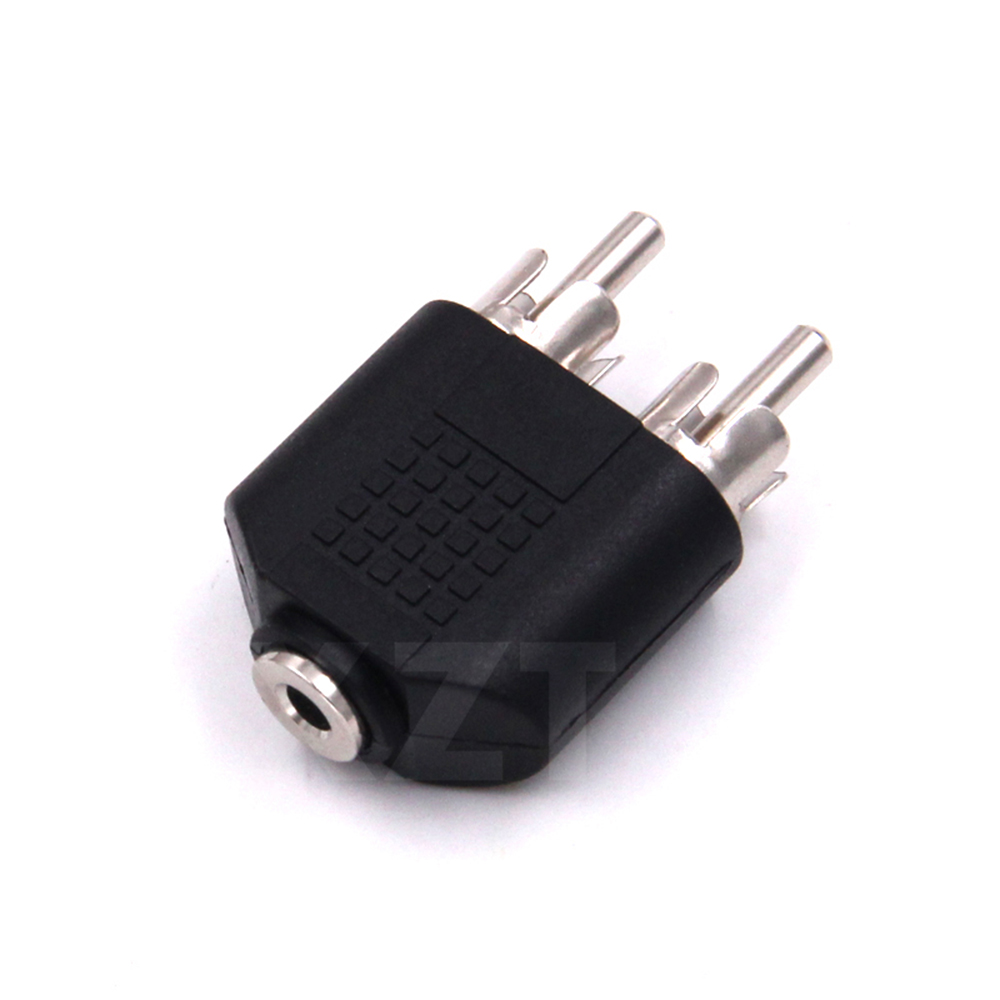 3.5mm Stereo Male To 2 RCA Fem - Earphone Splitter Jack review and price