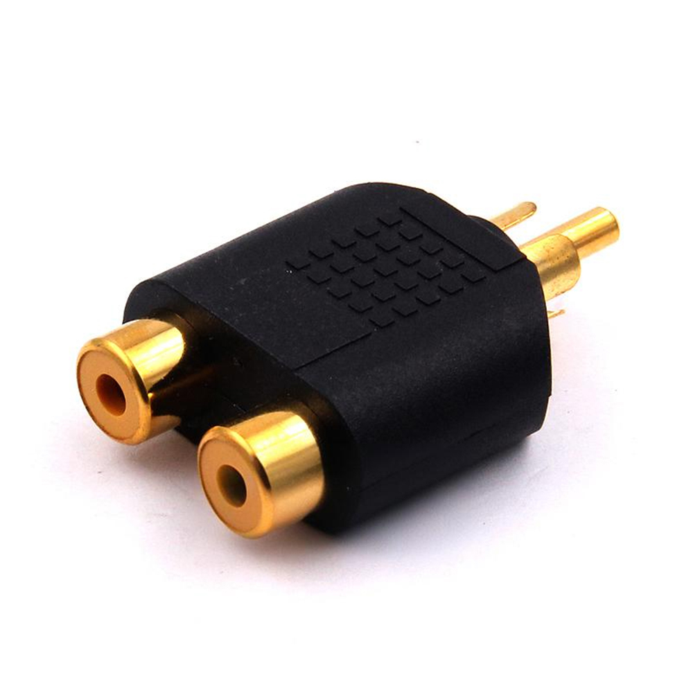 3.5mm Stereo Male To 2 RCA Fem - Earphone Splitter Jack review and price