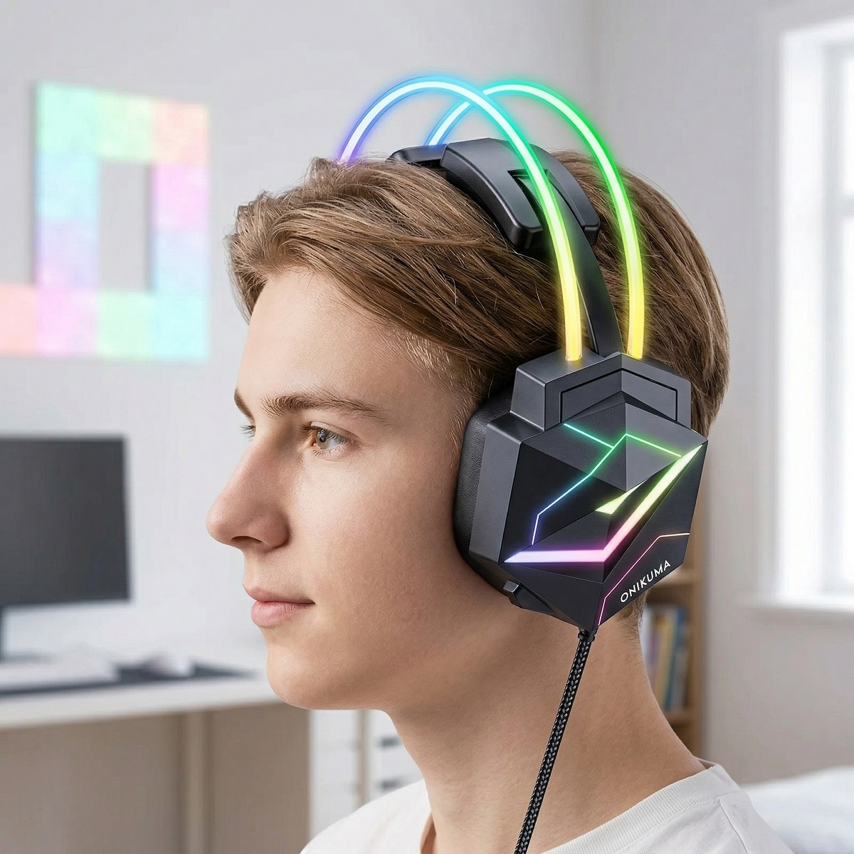 ONIKUMA Gaming Headset Wired H - Gaming Headset Rgb review and price
