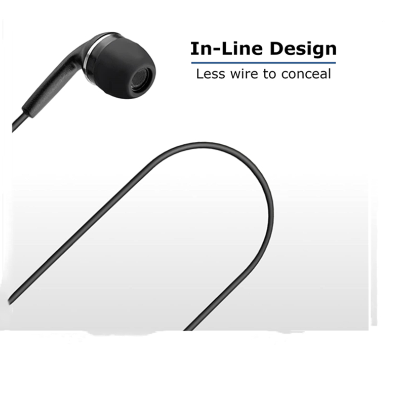 Rubber Earpiece and Mic Headse - Wired Earphone Mic review and price