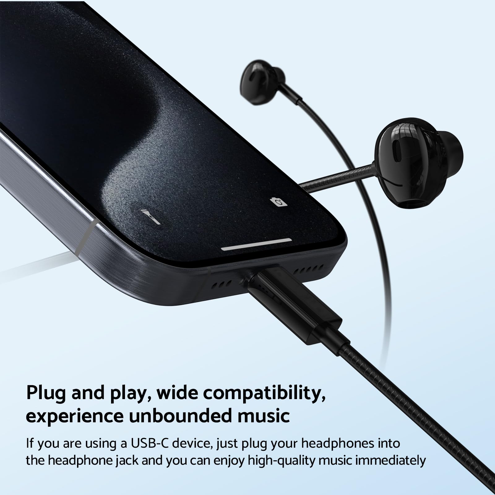 9D Bass Stereo Type C and 3.5m - Wired Earphone Mic review and price