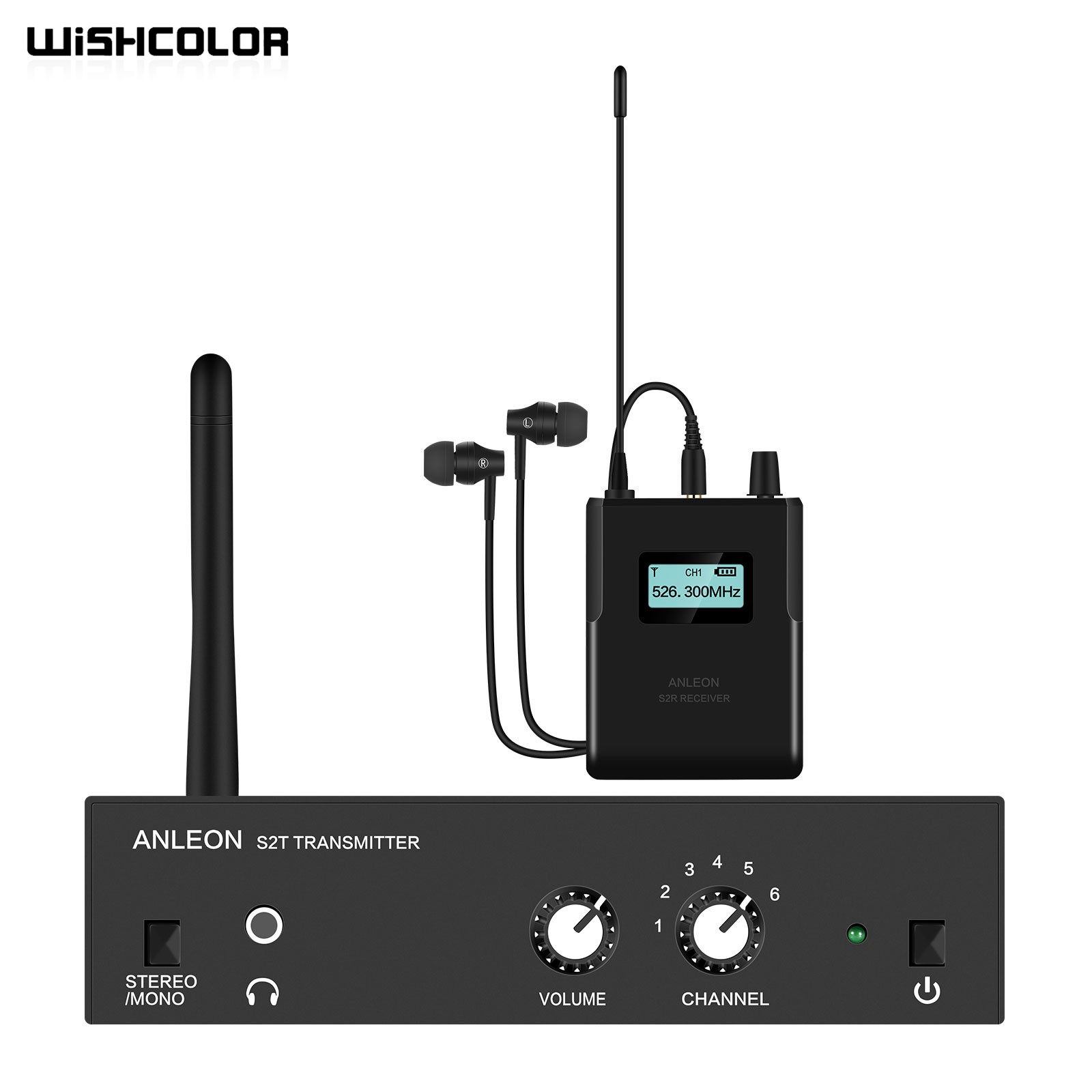 Wishcolor ANLEON S2 526-535MHz - In Ear Monitor Iem review and price