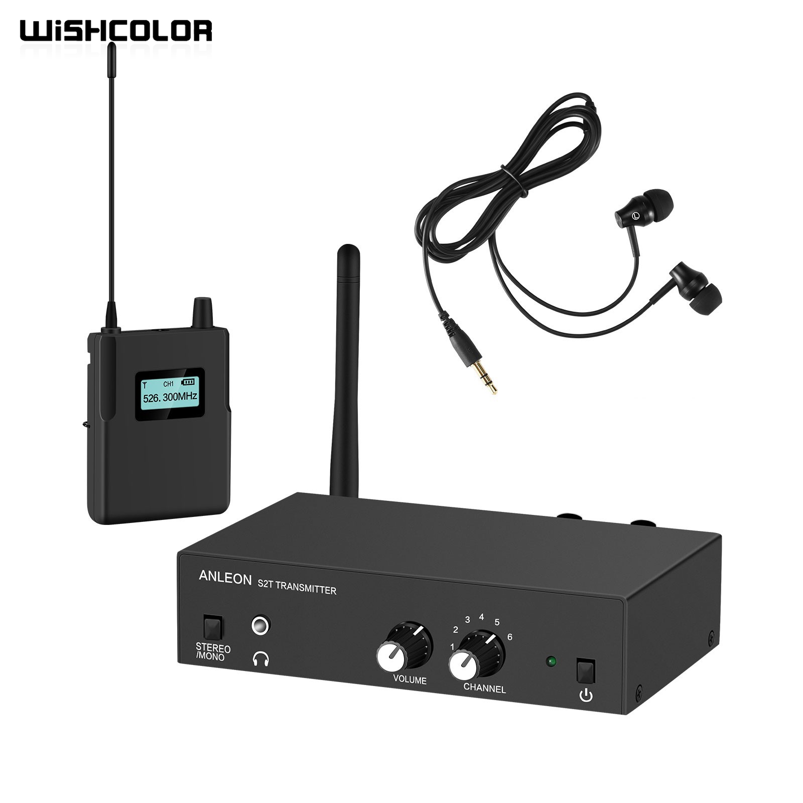 Wishcolor ANLEON S2 526-535MHz - In Ear Monitor Iem review and price