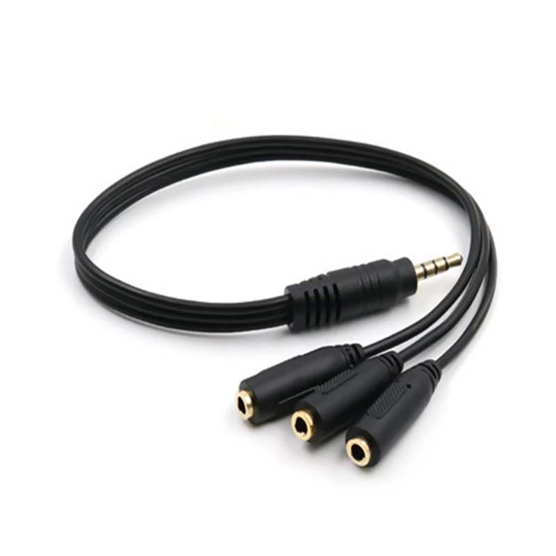 1Pc 3.5mm 3 Way Port Aux Multi - Earphone Splitter Jack review and price
