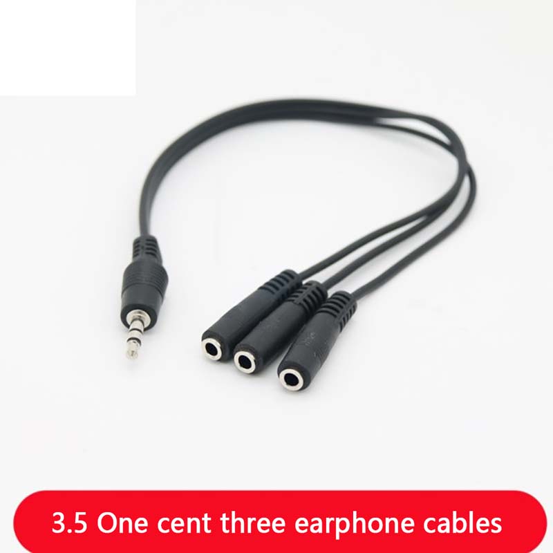 1Pc 3.5mm 3 Way Port Aux Multi - Earphone Splitter Jack review and price