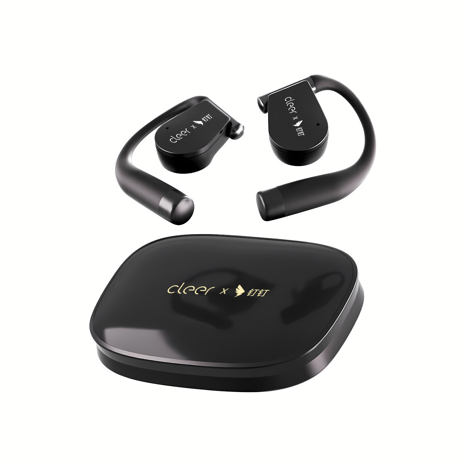 DingTalk H1 AI Earbuds, Open-E - Earbuds Charging Case review and price