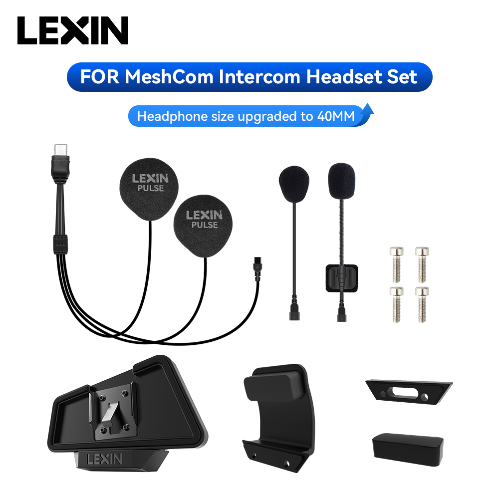 LEXIN-MeshCom Mesh Intercom 40 - Noise Cancelling Headphone review and price