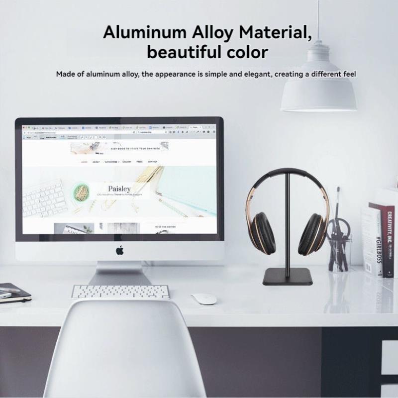 Head-Mounted Headphone Stand S - Headphone Stand Desk review and price