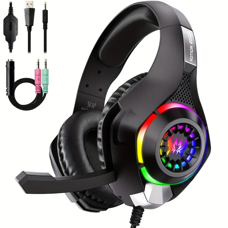 Gaming Headset for PC, PS4, PS - Gaming Headset Rgb review and price