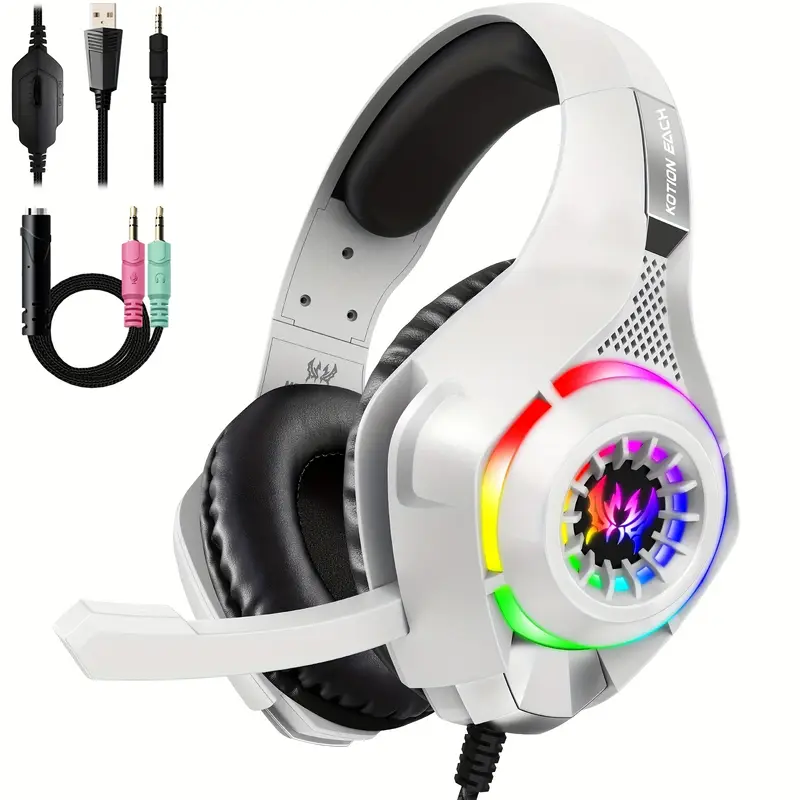 Gaming Headset for PC, PS4, PS - Gaming Headset Rgb review and price