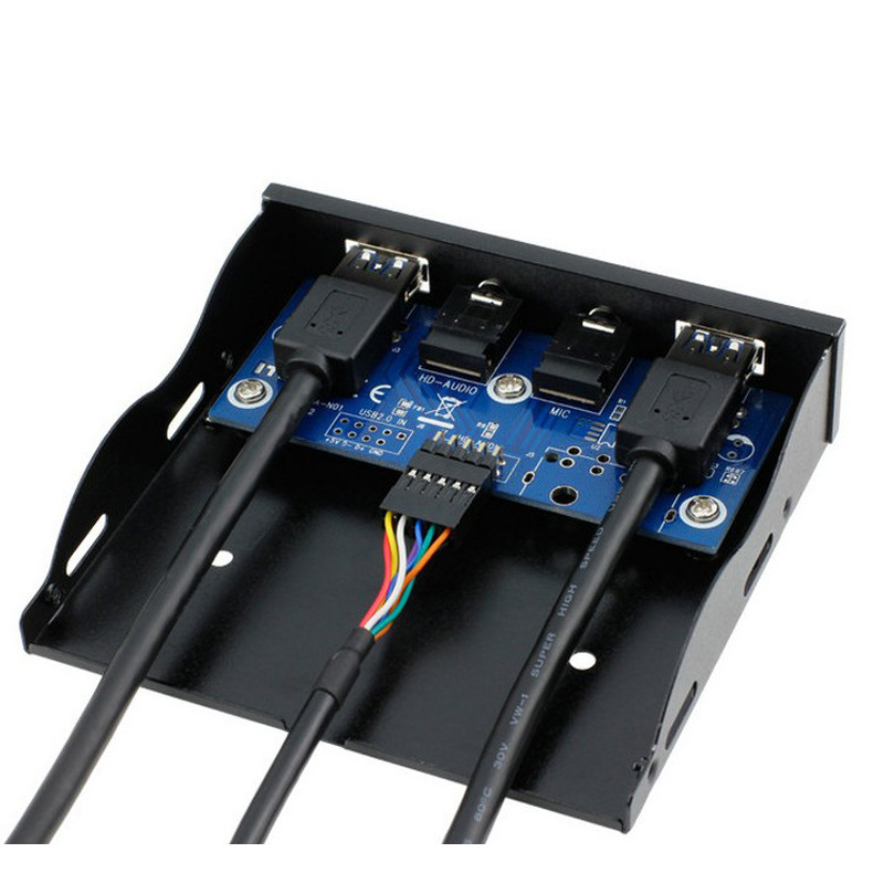 2 Port USB 3.0 Hub Splitter HD - Earphone Splitter Jack review and price