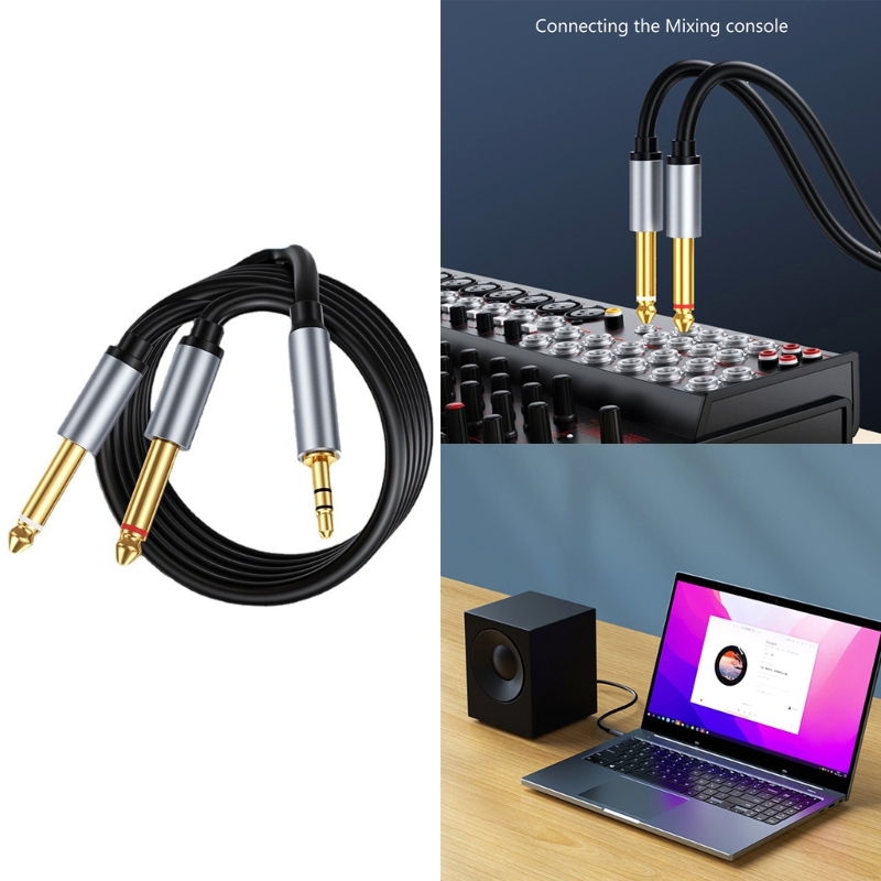 3.5mm to Double 6.5mm Aux TRS  - Cable Extension 3.5 review and price