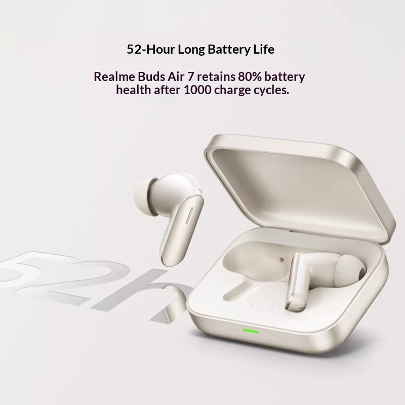 Original realme Buds Air 7 52d - Noise Cancelling Headphone review and price