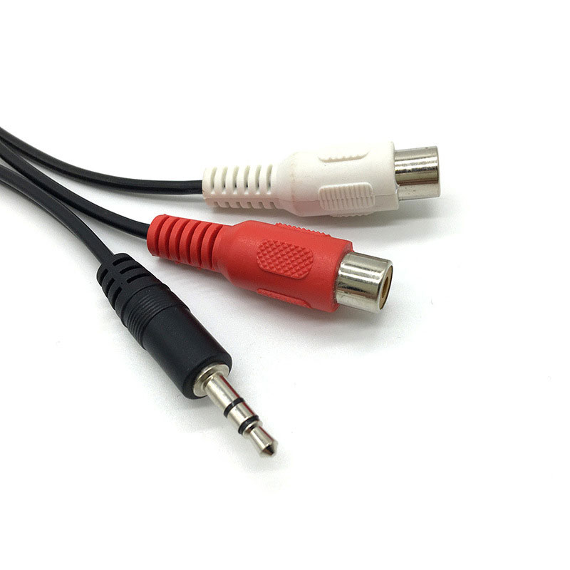 3.5 Jack Male to 2RCA 2AV Fema - Audio Splitter Y review and price